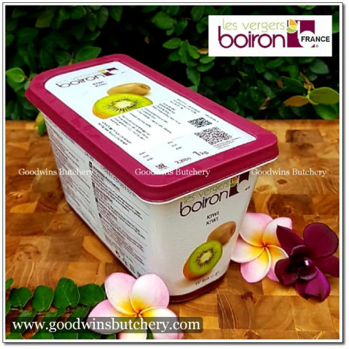 Boiron France frozen fruit puree KIWIFRUIT 1kg (preorder 2-3 work days notice)